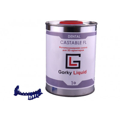 Фотополимер Gorky Liquid Dental Castable FL SLA 1 кг